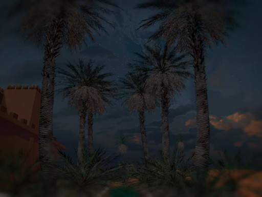 Moroccan Desert at Sunset