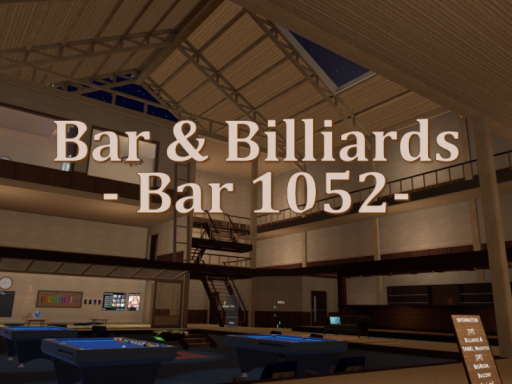 Bar＆Billiards - Bar 1052 -