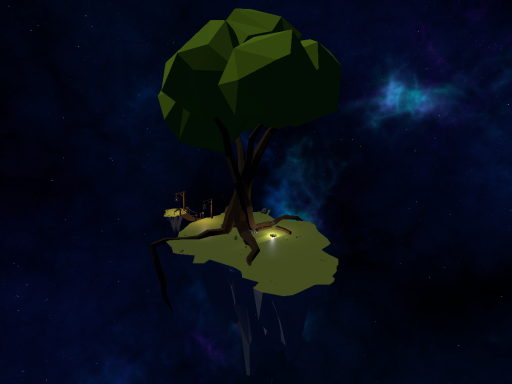 Sleepy Floating Island Night