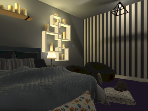 Samurai's tiny room