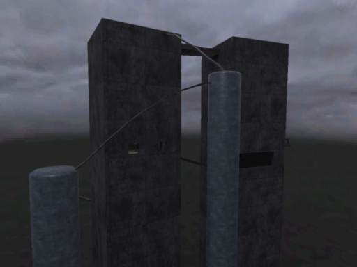 Brutalist Sky Town