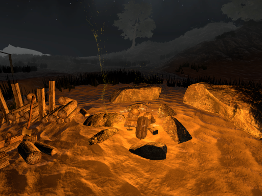 Seaside Campfire