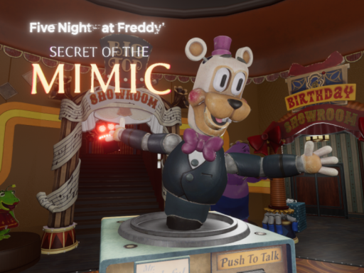Fnaf Secret Of The Mimic - Showrooms Lobby