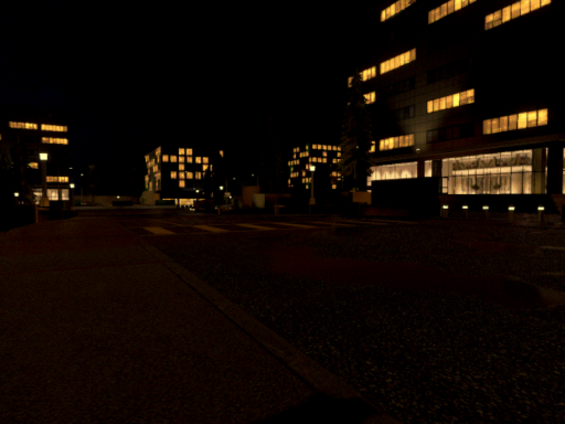 It's 2am in a city