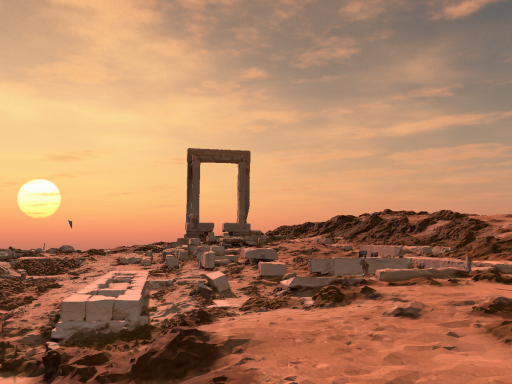 Temple of Apollo - Portara‚ Greece