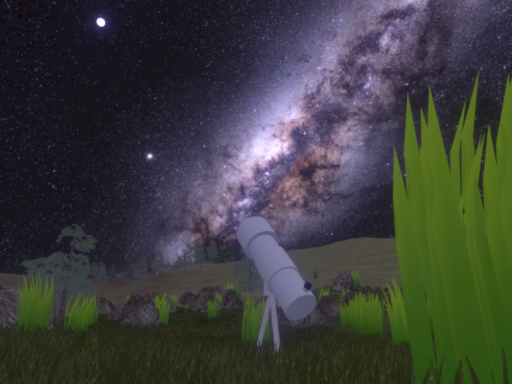 Nightly Calm Meadow