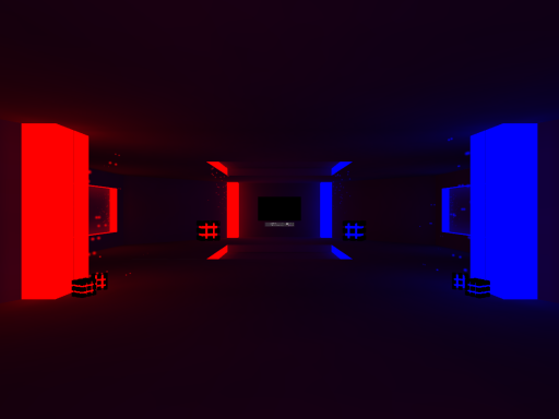Neon Partikel Glow