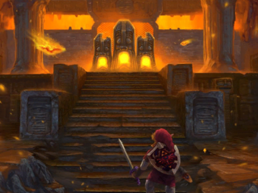 Ocarina of Time - Fire Temple