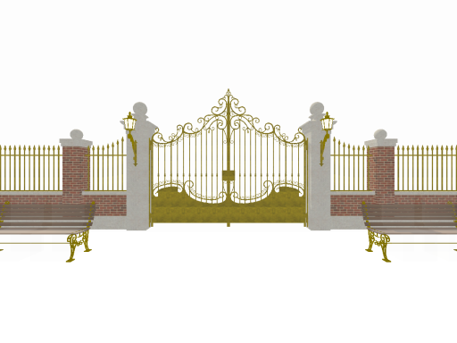 the white gates