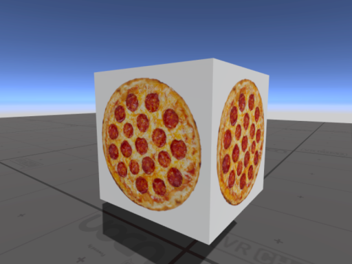 Blow up the pizza