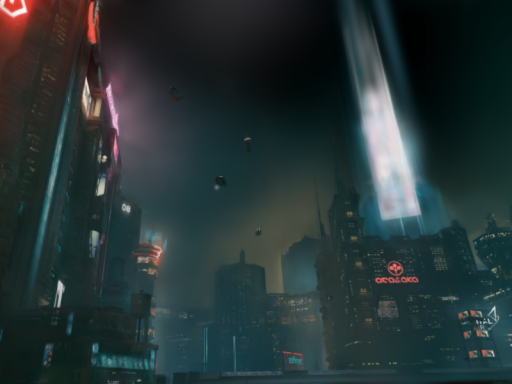 Cyberpunk 2077‚ City at night