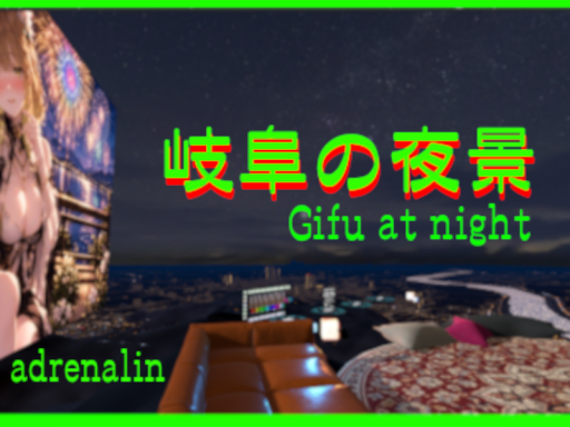 Gifu at night - 岐阜の夜景