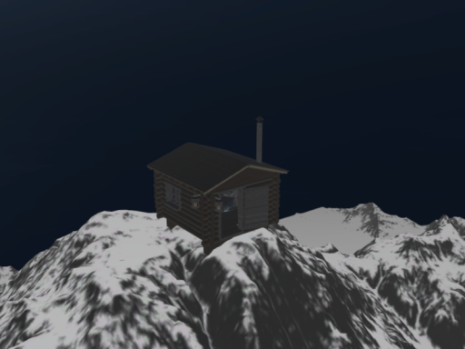 Snowy night