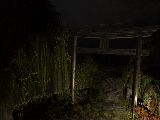 chinjyu forest at night