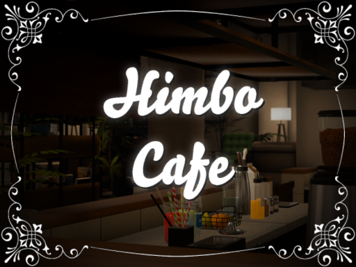 Himbo Cafe at night