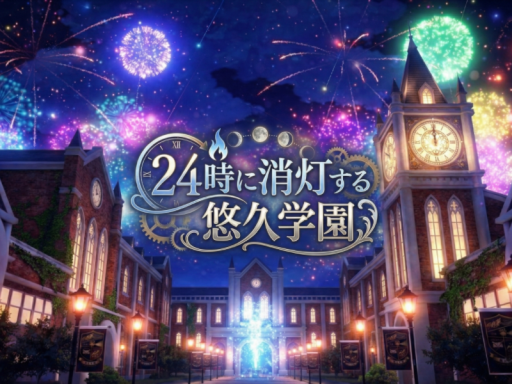 24時に消灯する悠久学園