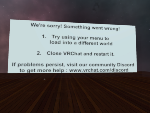 Error Home