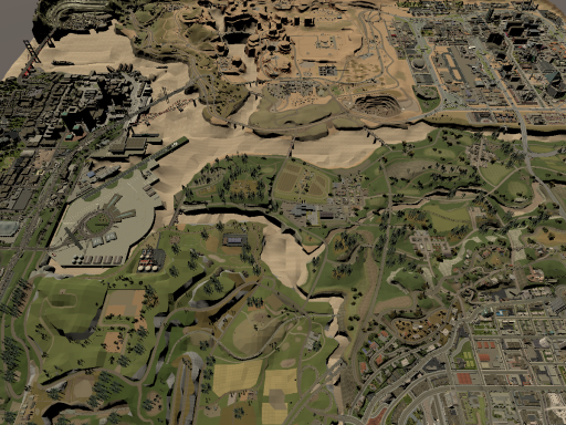 San andreas full map
