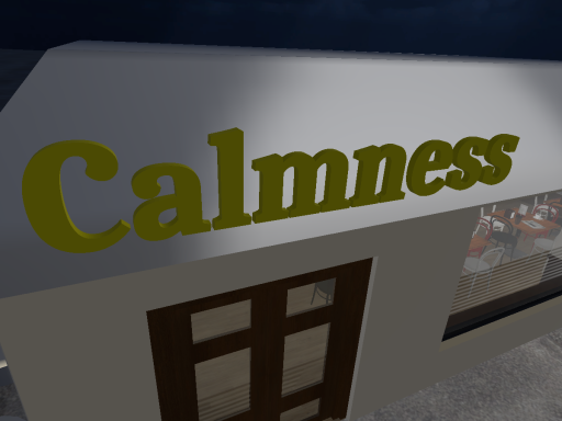 Cafe˸Calmness