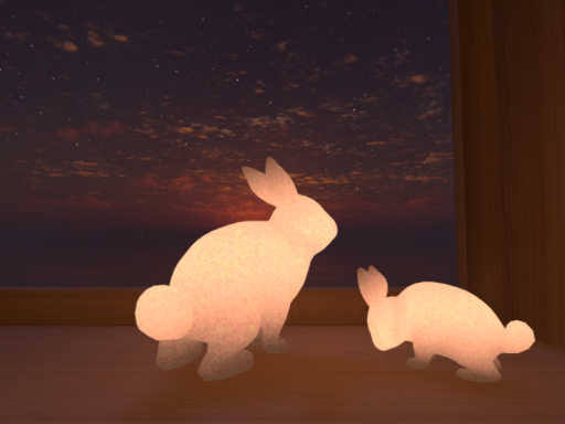夕灯りの眠り