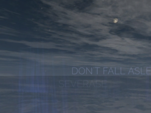don't fall asleep
