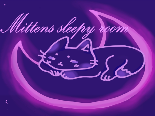 Mittens sleepy room
