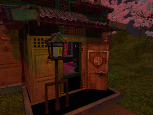 Red Sakura Woods