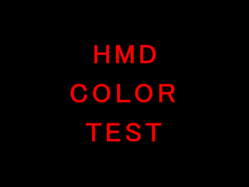 HMD Color Test