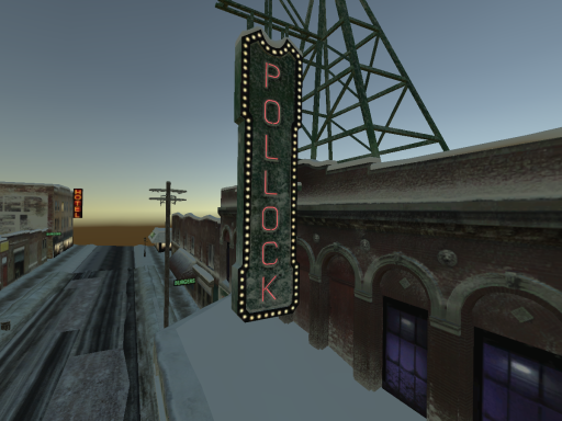 night version of the NORTH mapYankton