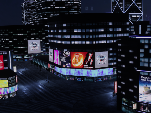 Night time city