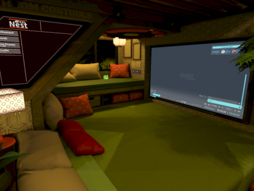 Nest w VizVid player