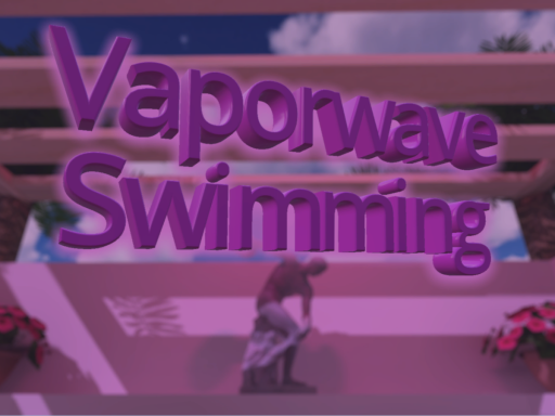 Vaporwave Swimming