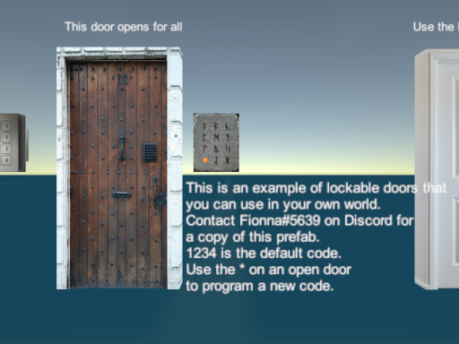 Fionna‘s Doors, Keys, and Keypads Tutorial