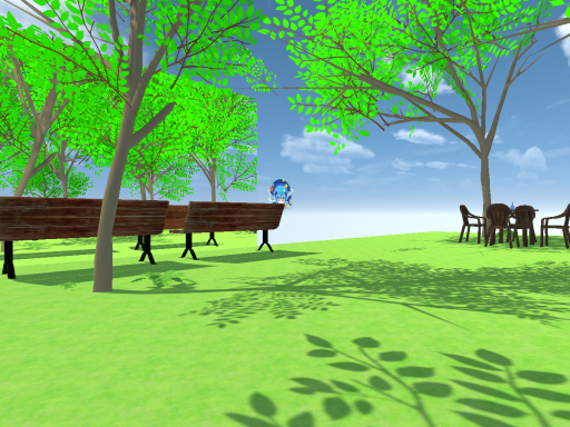 A garden above the sky