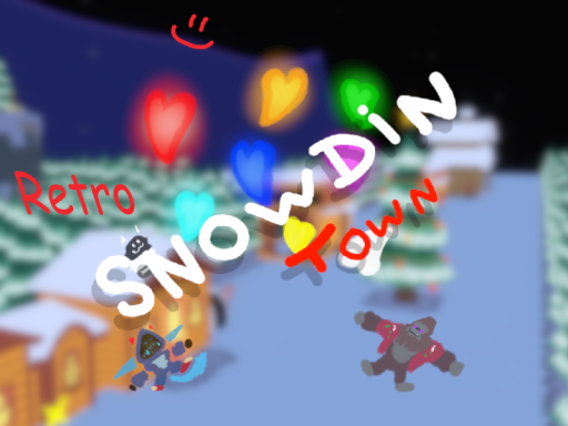 Retro Snowdin Town
