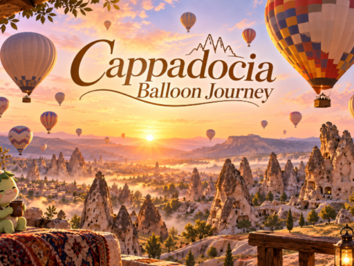 Cappadocia Balloon Journey カッパドキアの熱気球の旅