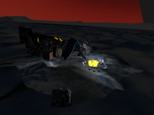 Drifter's camp