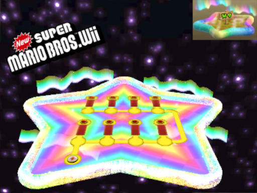 W9 Star World ［Mario Wii］
