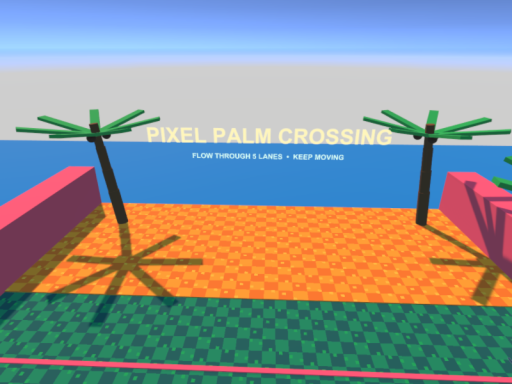 pixel crossing
