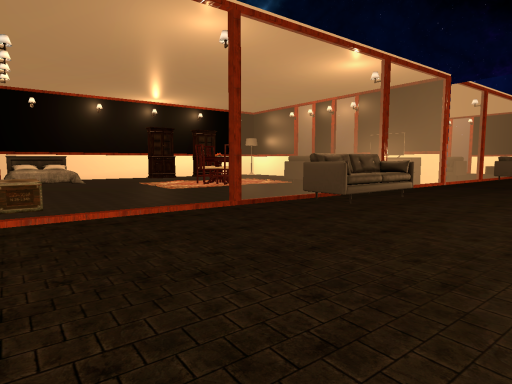 Upstairs