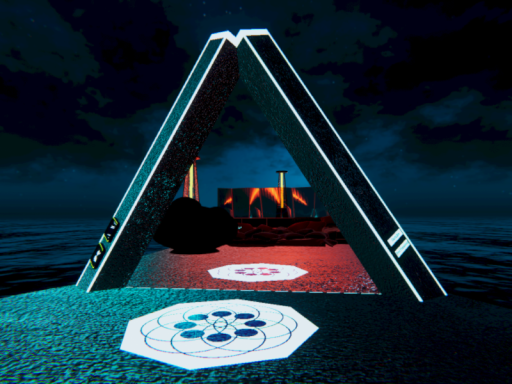 Triangle Chill mirror