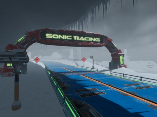 Blizzard Valley - Sonic Crossworld