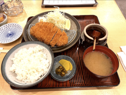 とんかつ定食とホームワールド