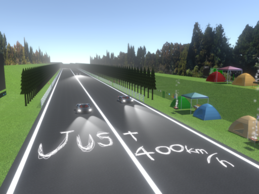 Just 400km⁄h