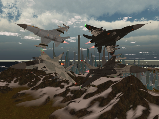 MiG-29 vs․ F-16C
