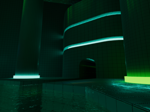 Greenlit Poolroom