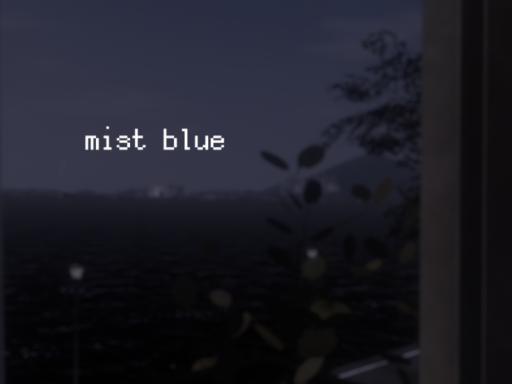 mist blue