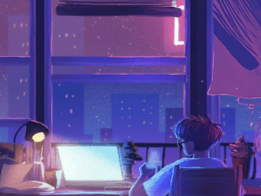 Chill With Lonely Piano Room - Megumi x Kevin