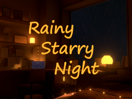 Rainy Starry Night