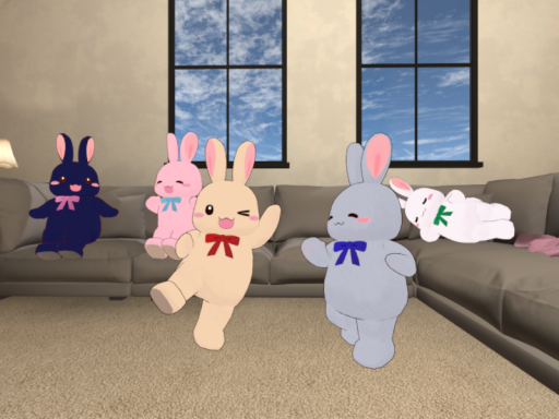 Cheerful Rabbit Room